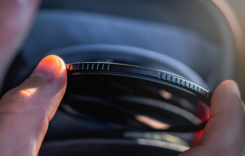 Scénarios d'utilisation du filtre ND16
