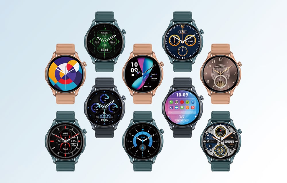 Écran de la montre Zeblaze Btalk 3 Pro