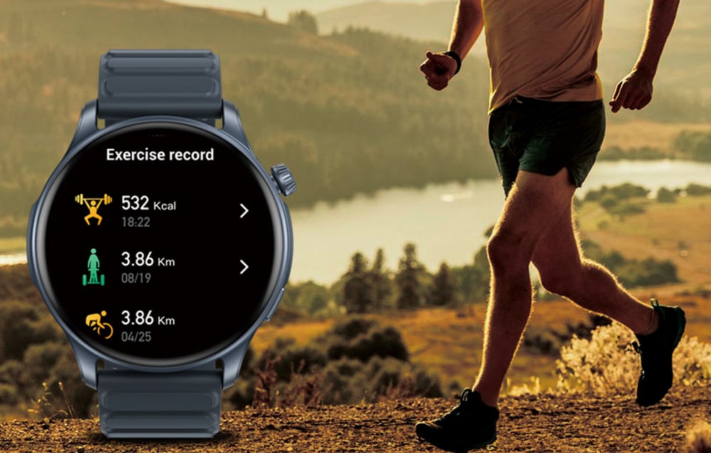 Modes de sport de la montre Zeblaze Btalk 3 Pro