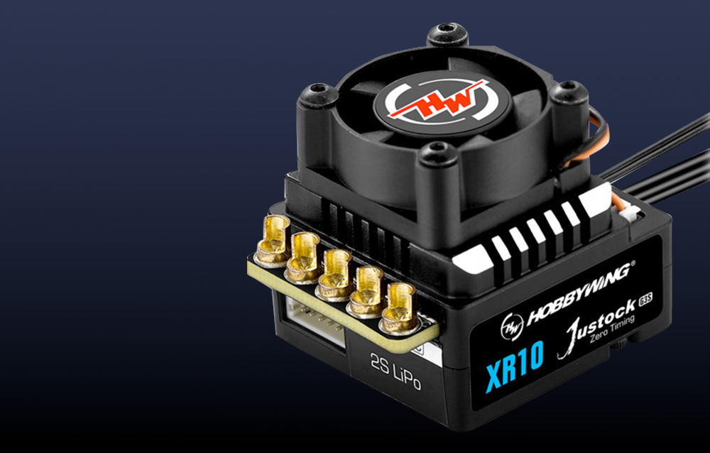 Vue intérieure du régulateur Hobbywing XERUN XR10 Justock G3S 60A