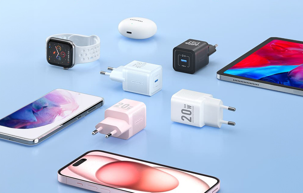 Chargeur Vention compatible avec de nombreux appareils