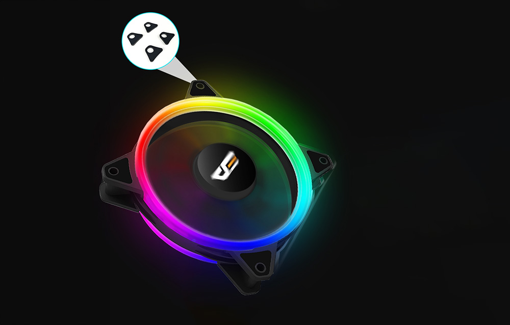Darkflash DR12 Pro Cooling Efficiency