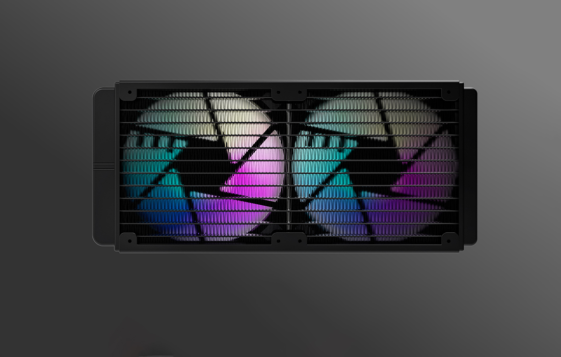 Ailettes ondulées du Darkflash DX240
