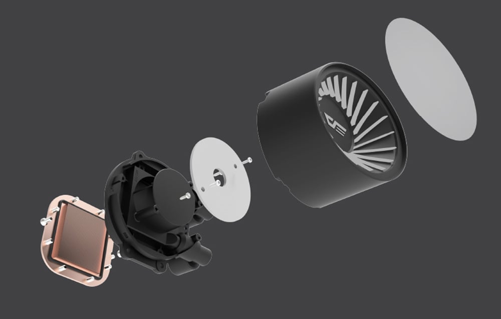 Température optimale avec le Darkflash DCS120