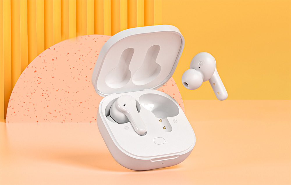 Écouteurs sans fil QCY T13 TWS (blanc)