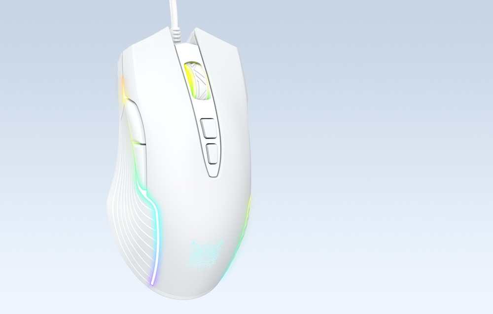 Design ergonomique de la souris de jeu Onikuma CW905