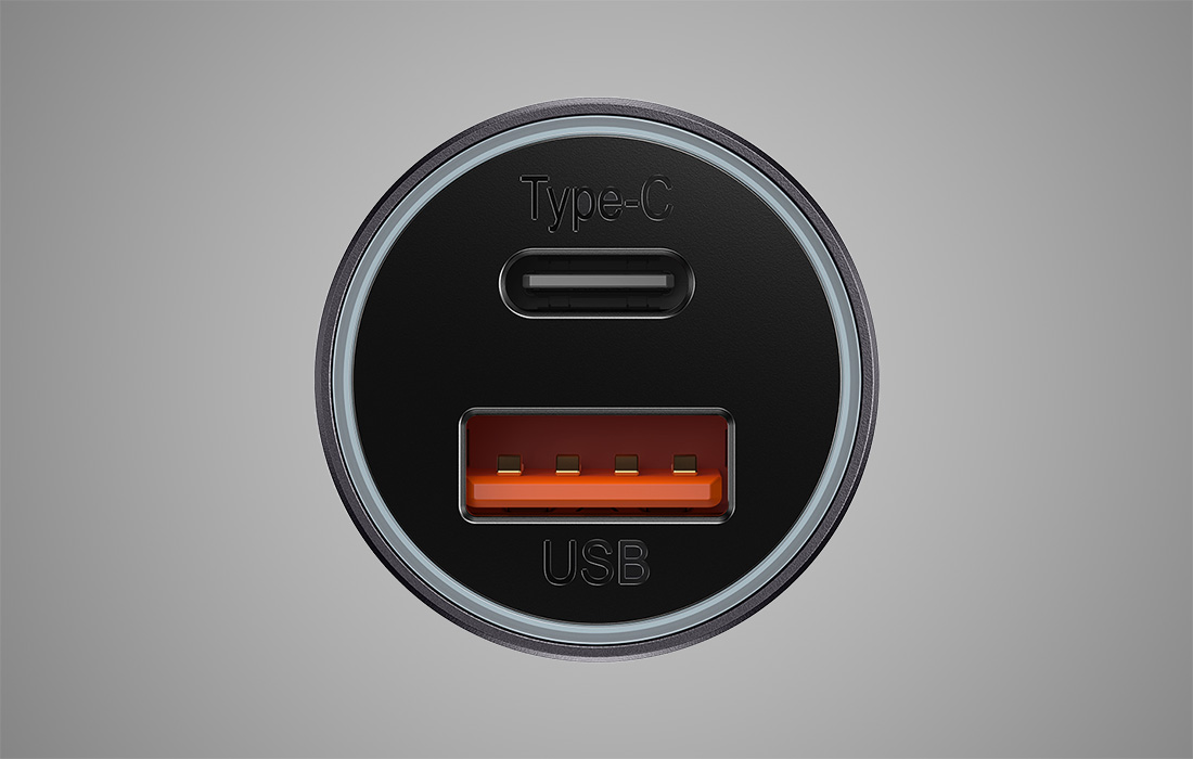 Chargeur avec deux ports