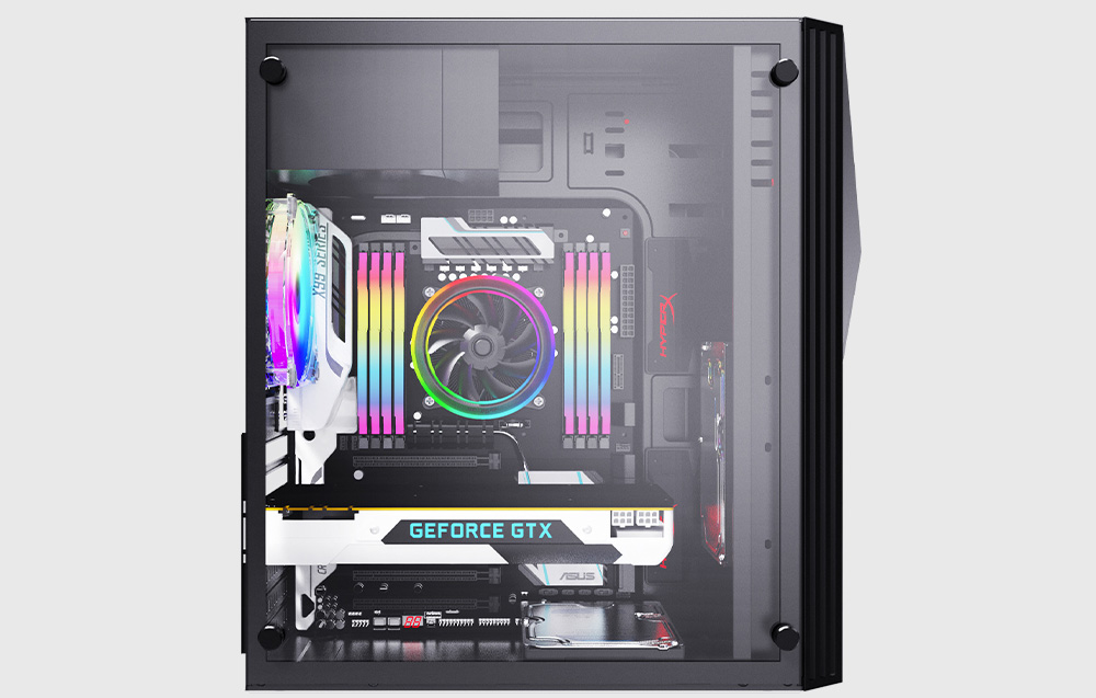 Refroidissement du boîtier Aigo RAINBOW 2