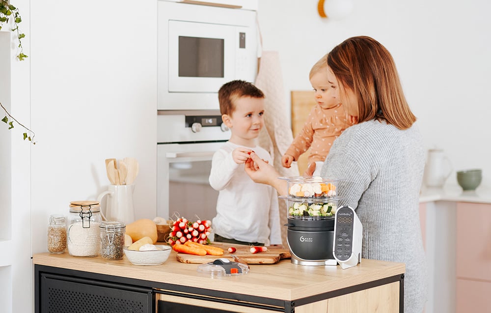 Composants faciles à nettoyer du Nutribaby