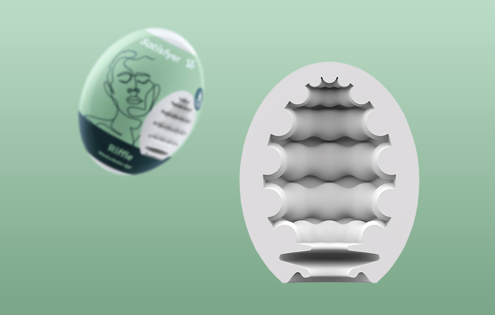 Masturbateur Egg Riffle Satisfyer