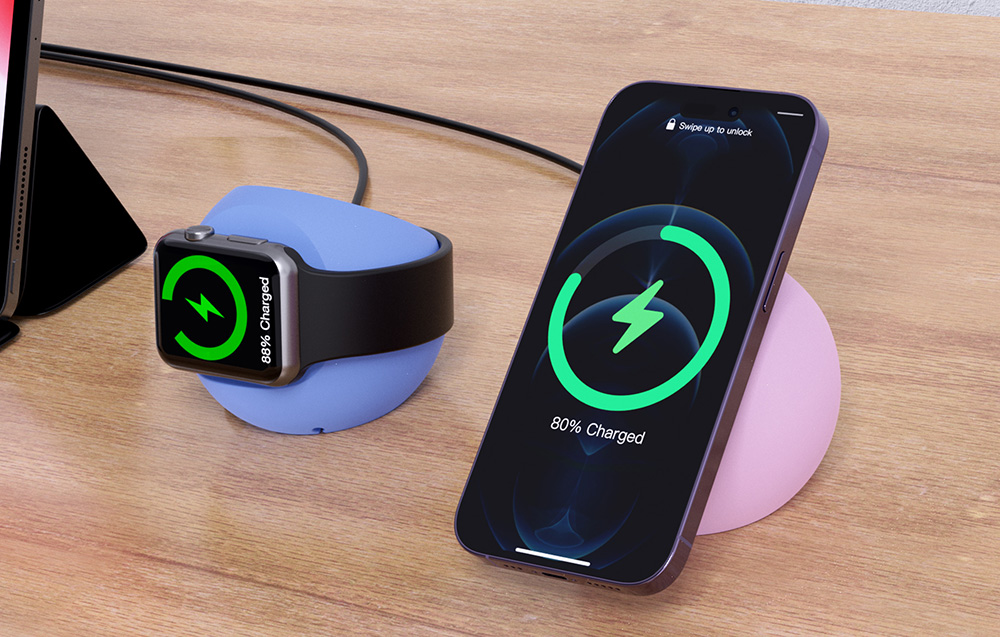 Support magnétique pour iPhone et iWatch Choetech H050