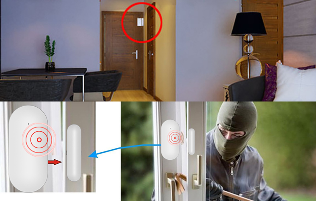 Installation du capteur de porte PGST PB-68