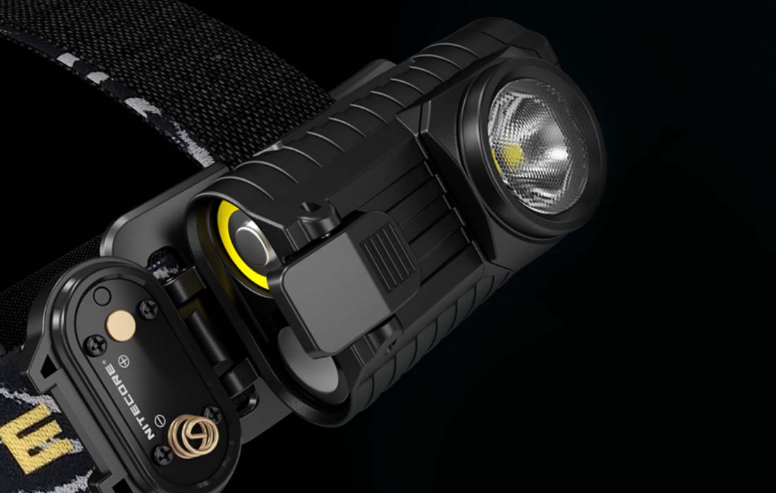 longue autonomie de la lampe frontale