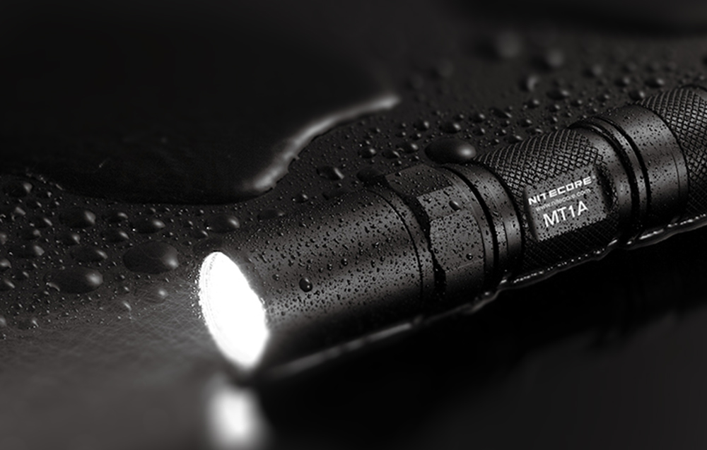 Durabilité de la lampe de poche Nitecore MT1A