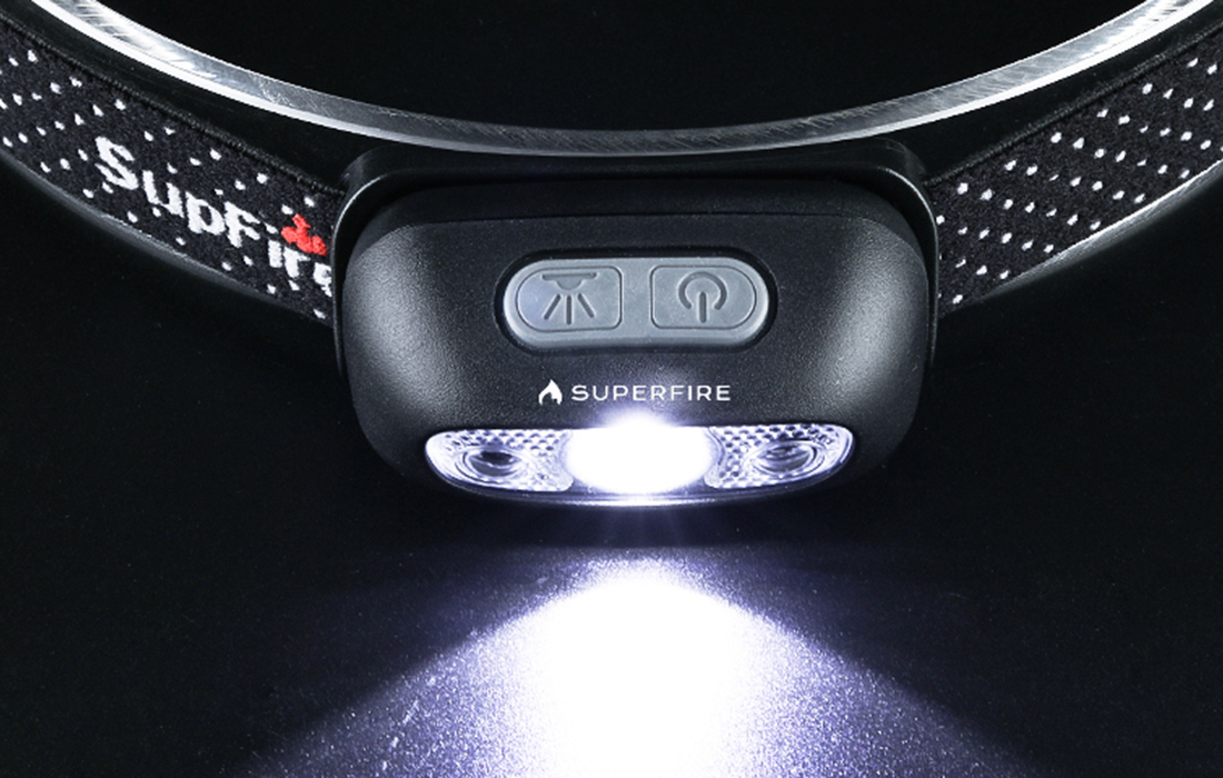 Lumière puissante Superfire HL05