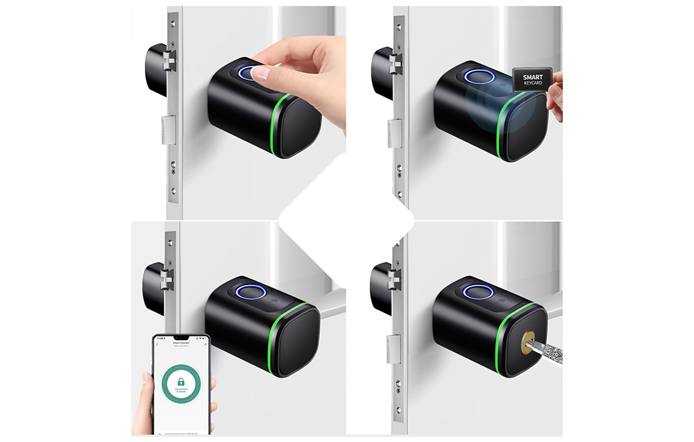 Méthodes de déverrouillage de la porte