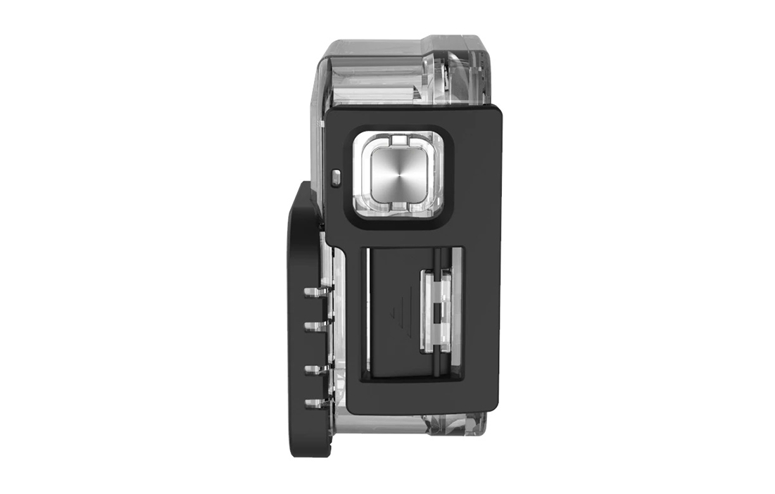 Étui étanche monté sur la GoPro Hero 8