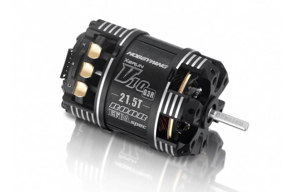 Moteur Hobbywing XeRun V10-21.5T-noir-G3R