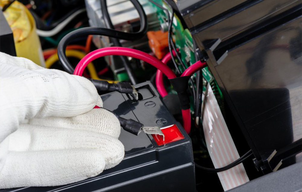 Fonctionnement tampon des batteries AGM