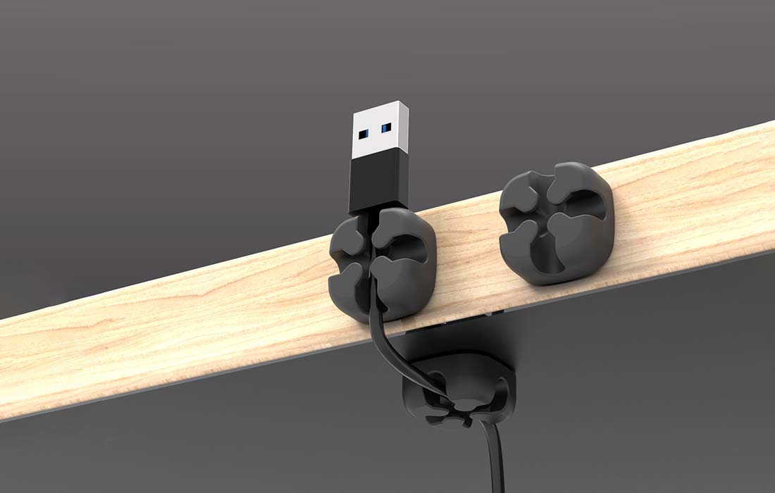 Détails du support de câble Orico CBSX-BK
