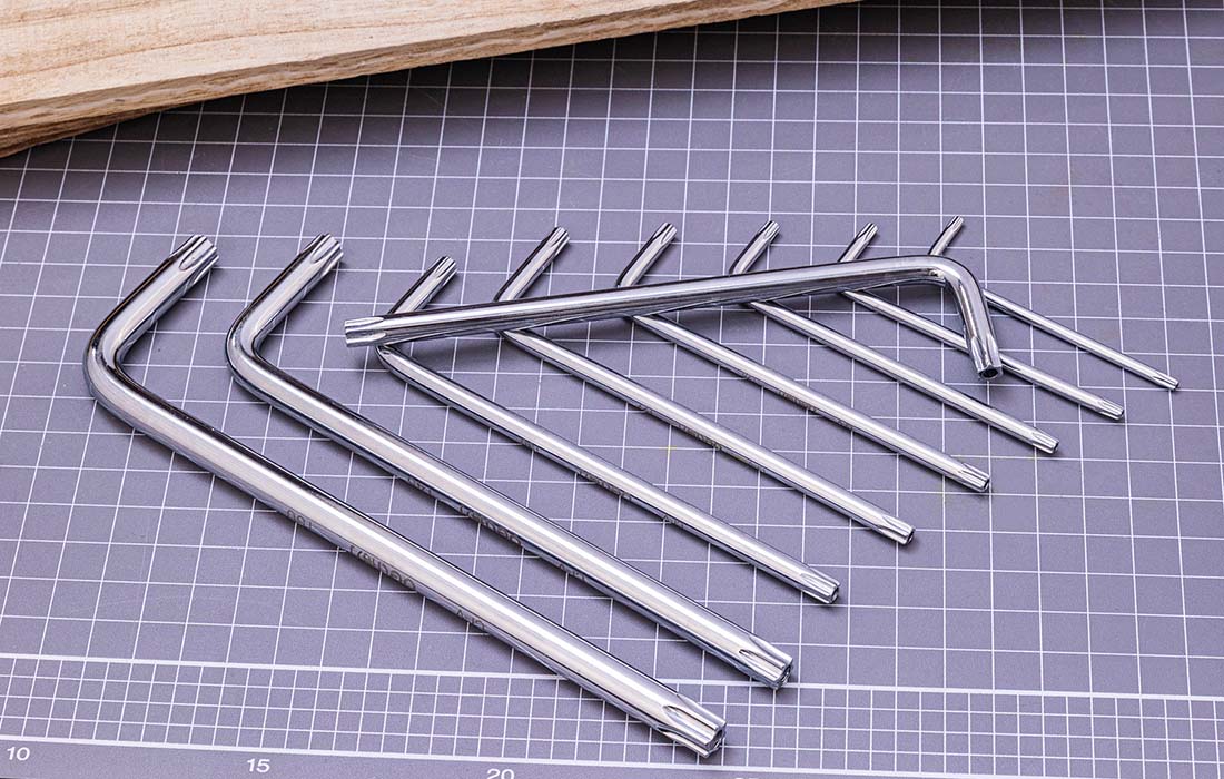 Jeu de clés hexagonales Torx Deli EDL3091