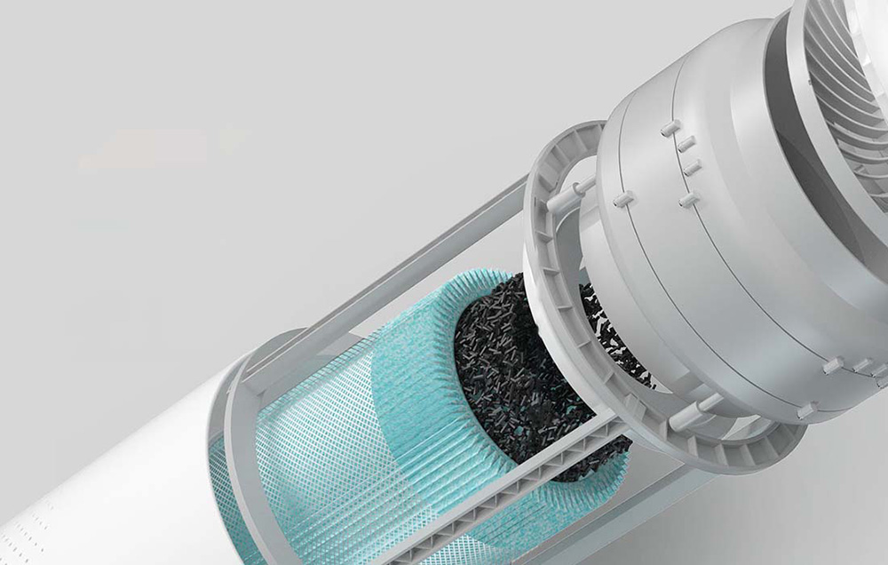 Schéma de la filtration en 3 étapes