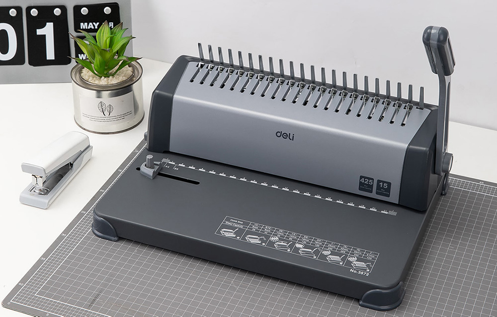 Machine de reliure Deli E3872