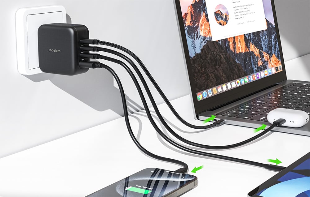 Charger plusieurs appareils à la fois