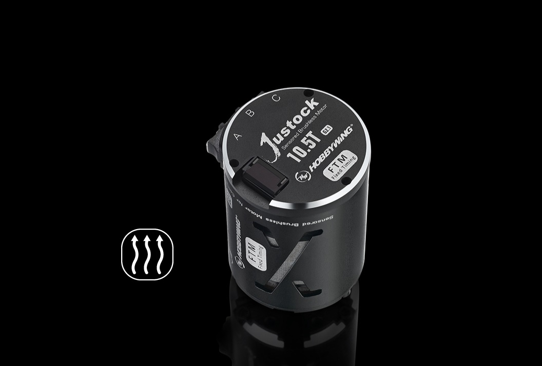Boîtier en aluminium du moteur Hobbywing