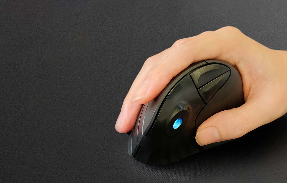 Design ergonomique de la souris Dareu