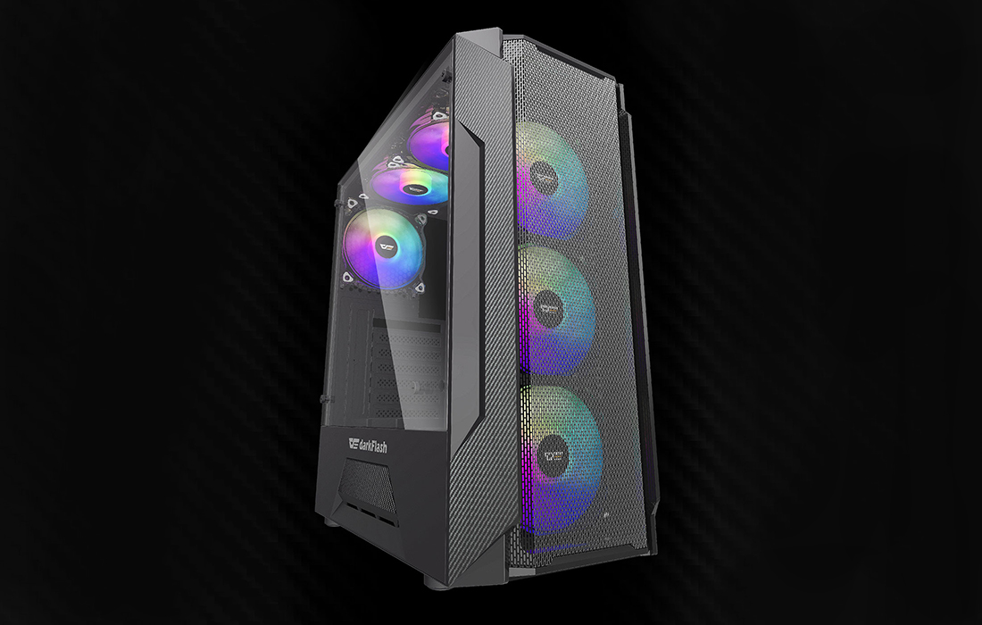 Darkflash LEO Computer Case (black)