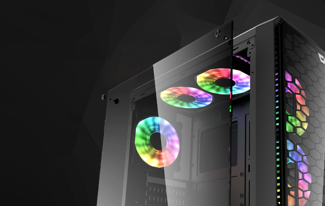 Panneau avant du Darkflash Water Square 5