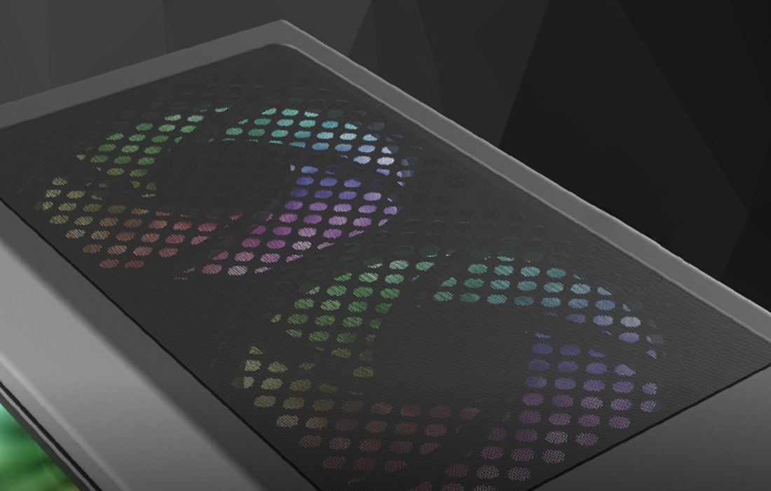 Panneau supérieur magnétique du Darkflash Water Square 5