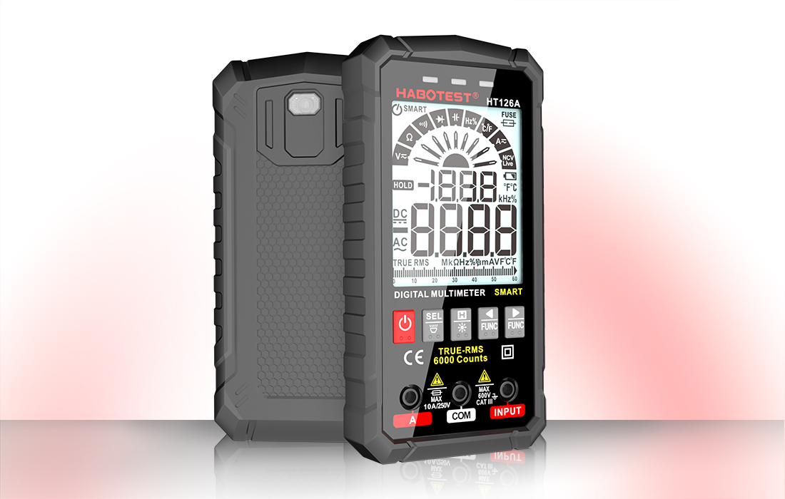 Habotest HT126A Multimètre Universel Numérique