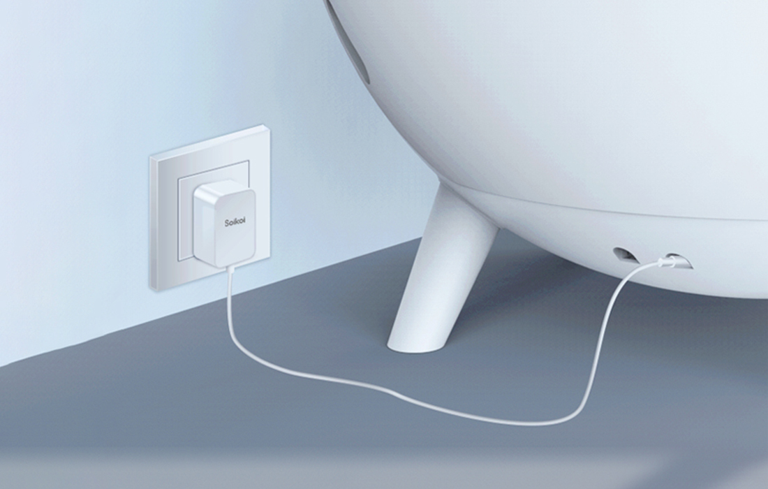 Image démontrant la sécurité de l'appareil