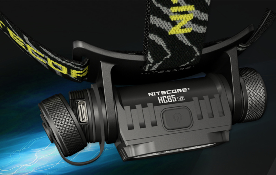Interface conviviale de la NITECORE HC65 V2
