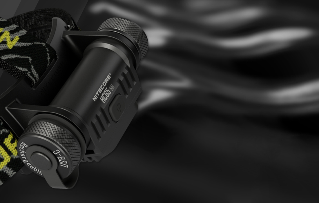 Construction légère et durable de la NITECORE HC65 V2