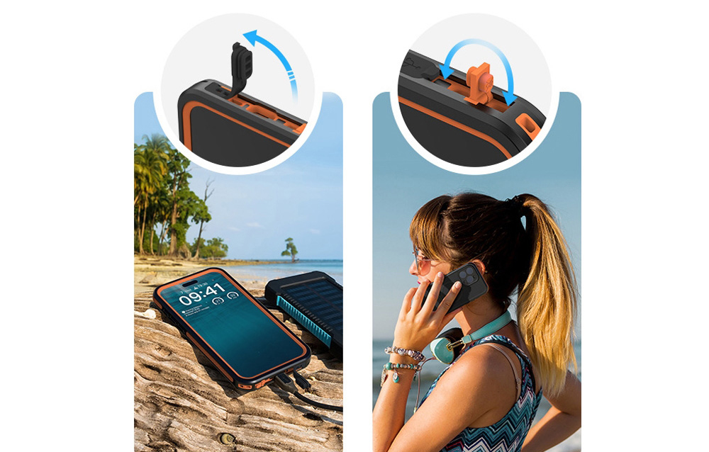 Utilisation tactile et charge