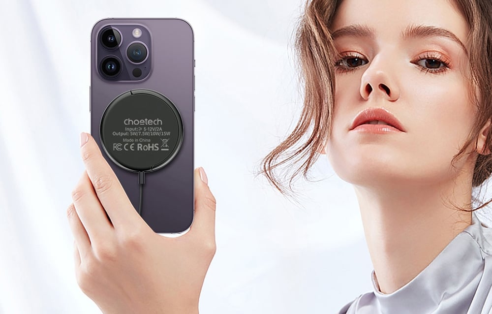 Image du chargeur magnétique 3-en-1 Choetech T697-F