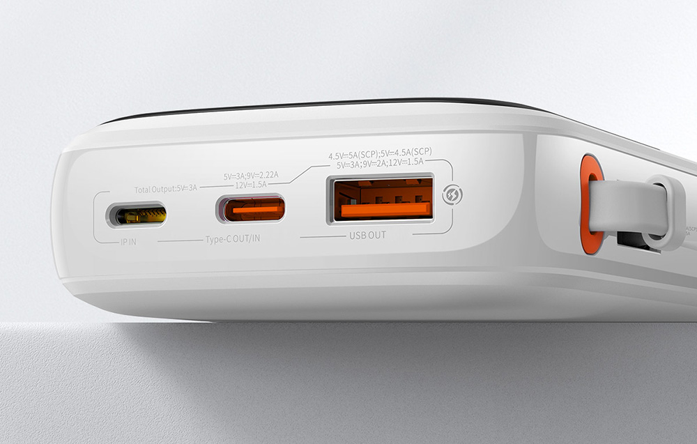 Powerbank Baseus Qpow Pro pour charge rapide