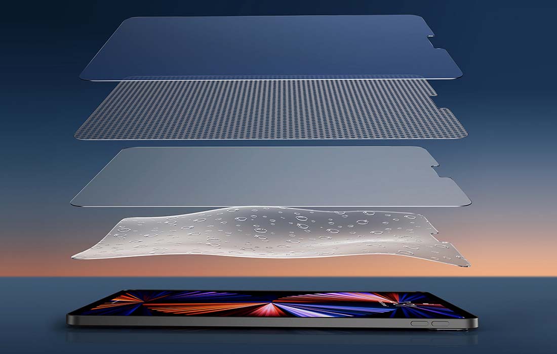Composition des couches du verre Baseus