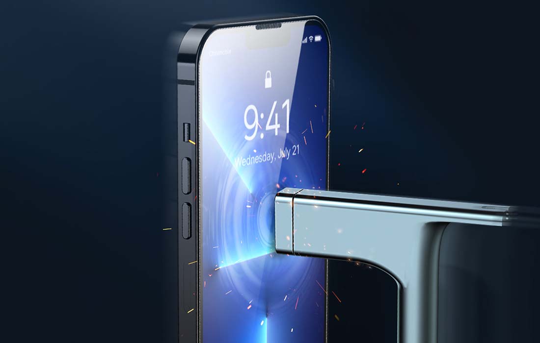 Durabilité du verre trempé Baseus pour iPhone XR / 11