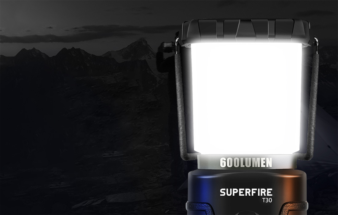 Superfire T30 light modes