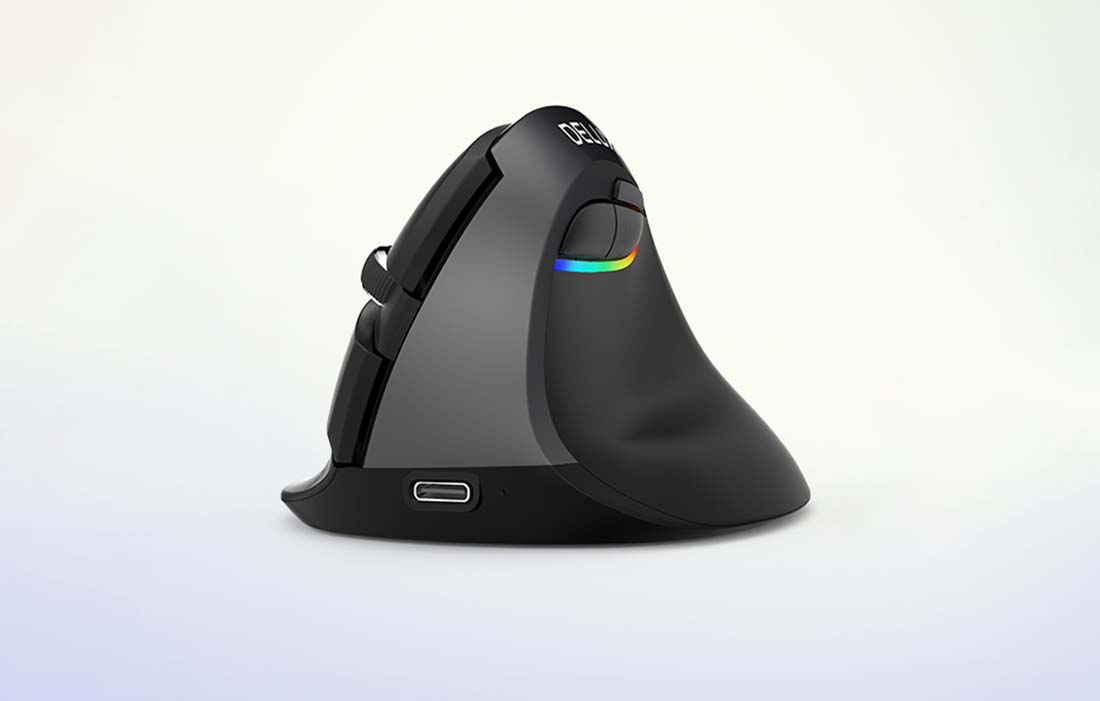 Souris ergonomique Delux M618 Mini