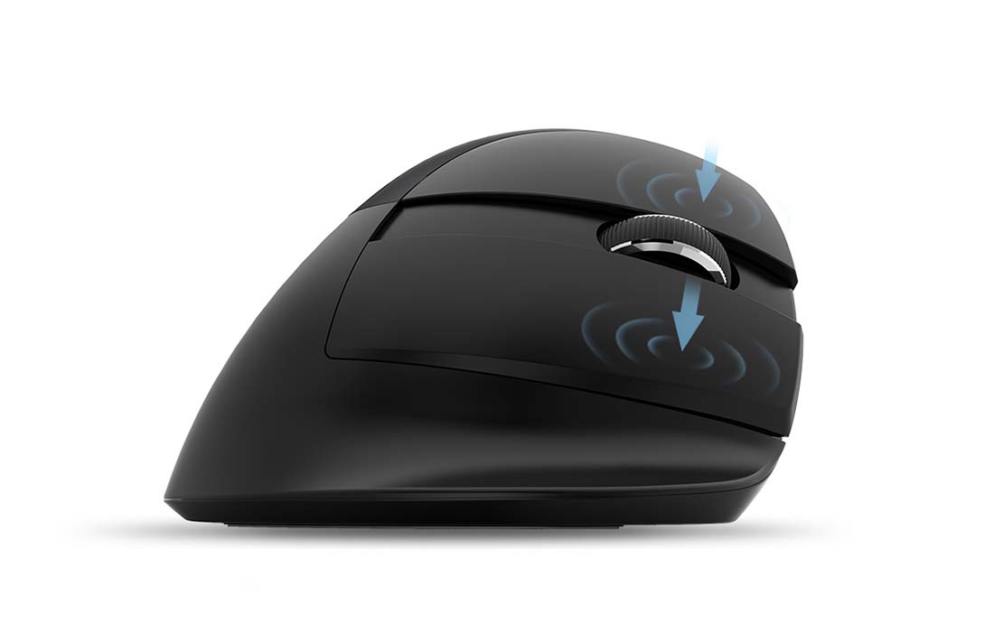Souris Delux M618 Mini avec boutons silencieux