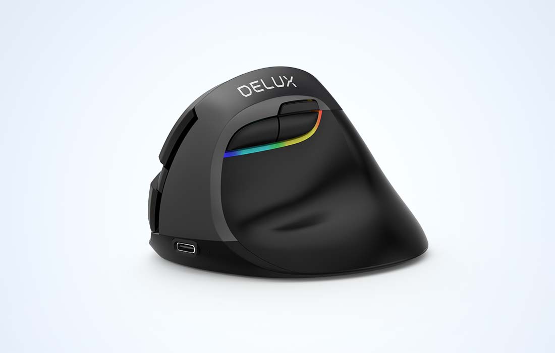 Design moderne de la souris Delux M618 Mini