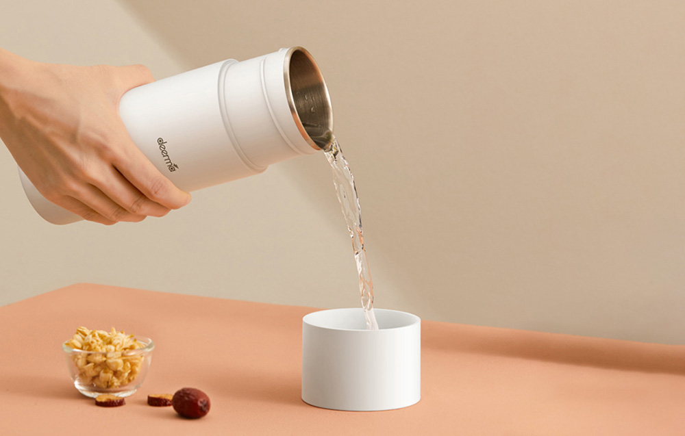 Deerma DR050 - Câble détachable et coussinet en silicone antidérapant