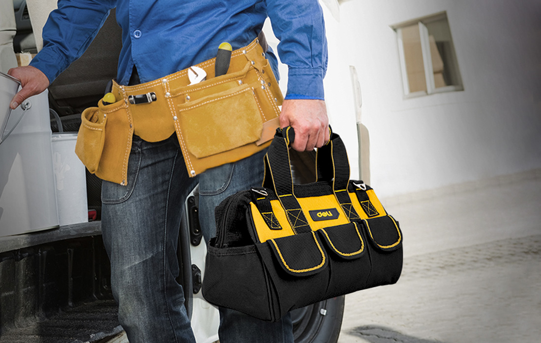 Poche interne du sac à outils Deli