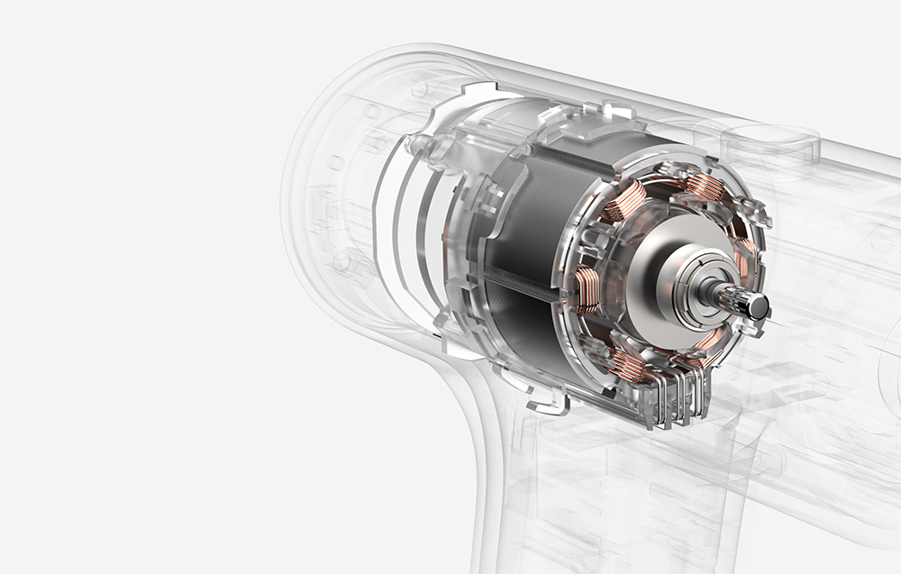 Image du moteur sans balais de la perceuse Hoto QWLDZ001