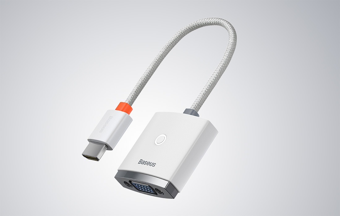 Image de l'adaptateur HDMI vers VGA avec une qualité d'image HD